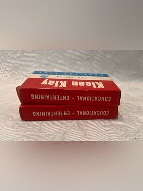 LOT OF (2) 16oz Red Sticks Klean Klay Modeling Clay No
20 Non-Drying